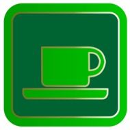 Green Coffee sign