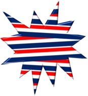 patriotic advertising banner