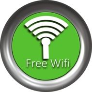 free wifi button