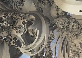 futuristic digital artwork