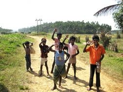 happy kids in india