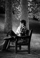 Couple on Bench