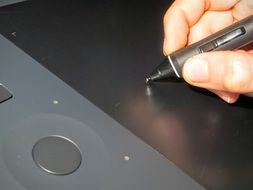 using of stylus