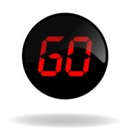 black transition button