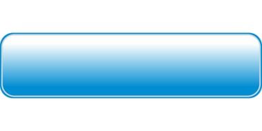 big bright blue oblong button