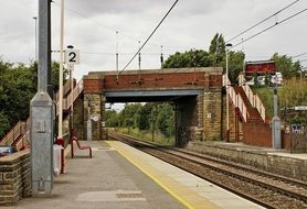 Bridge over the railway