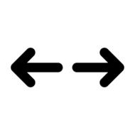 isolated navigation arrows