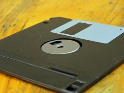 picture of the old computer disk