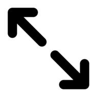 isolated black arrows on a white background