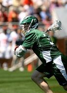 Lacrosse Player Attack Stick