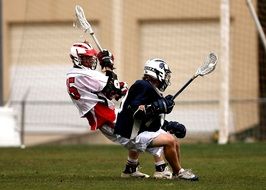 Lacrosse Players Clash Conflict