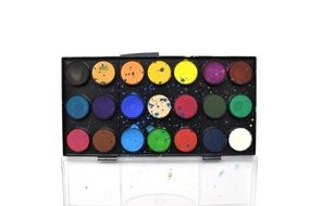 watercolor as school supplies