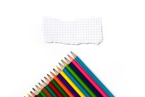 Back To School Rainbow of Pencils