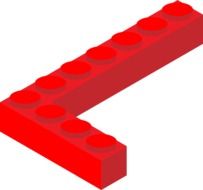 red lego detail