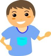 child's drawing on a white background