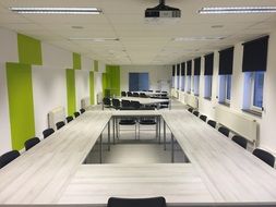 view of a modern conference hall