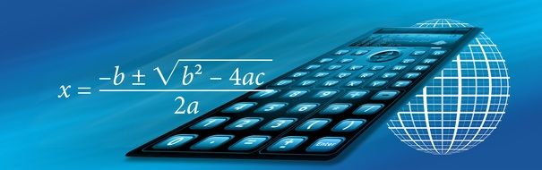 School calculator banner