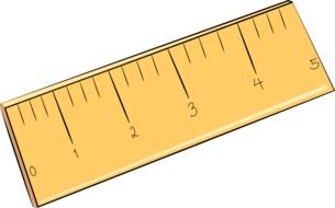 painted ruler