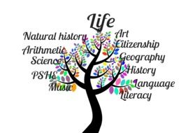 School Tree Of Life drawing