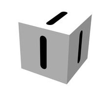 Letter I Block