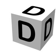 Letter Block D drawing