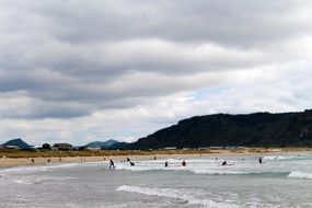 surf school in New Zealand