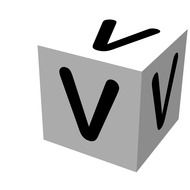 Letter Block V drawing