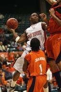 Basketball in college, texas