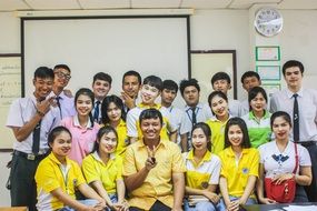 Group in the class