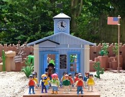 Playmobil toy Western School