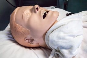 paramedics doll in hospital
