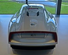 White liter car