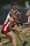 girls playing lacrosse