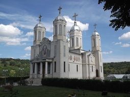 white orthodox church