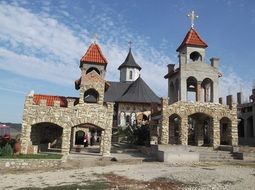 stone built orthodox church