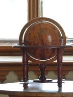 beautiful wooden globe