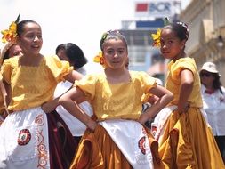 local children in traditional school