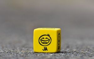 Smileys on a cube