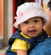 cute asian baby girl