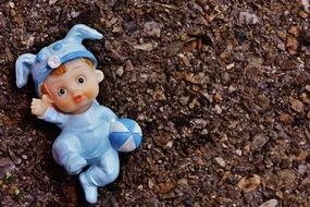 newborn baby figurine