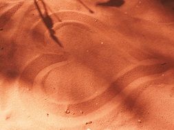 Sand Heart Love