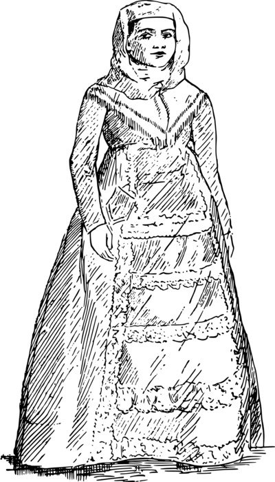 İllustration of African woman