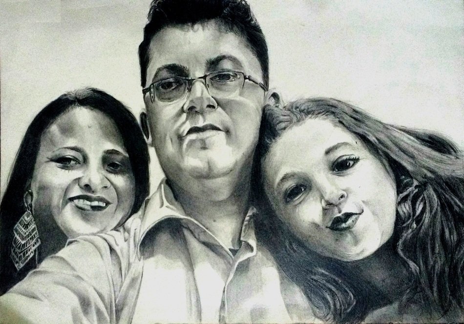family photo of rodrigo lima roreli