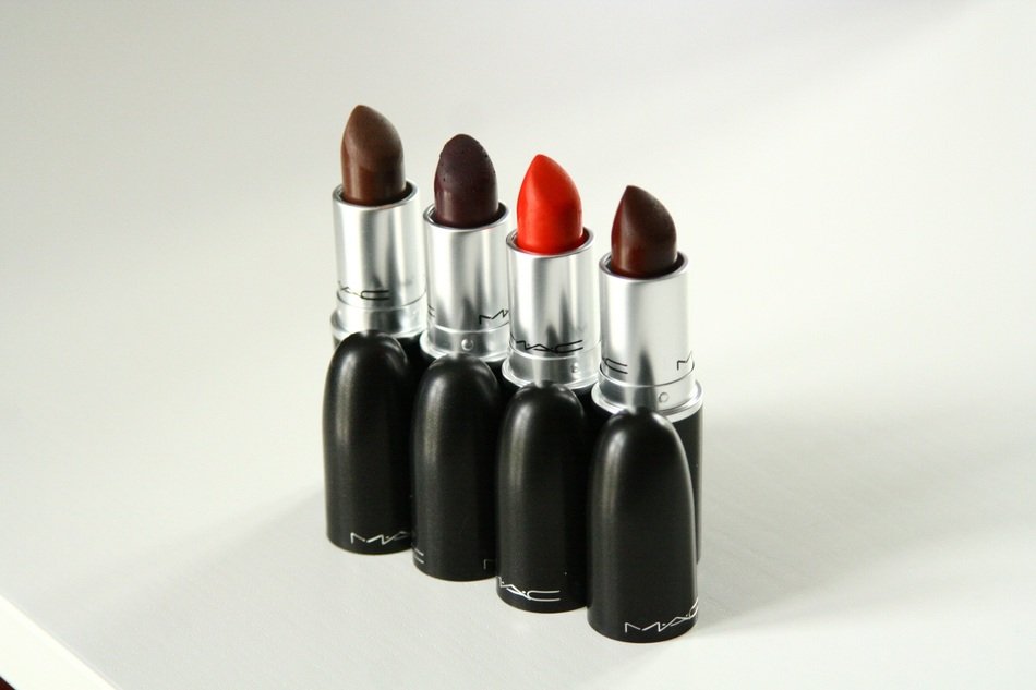 lipstick in different colors for makeup
