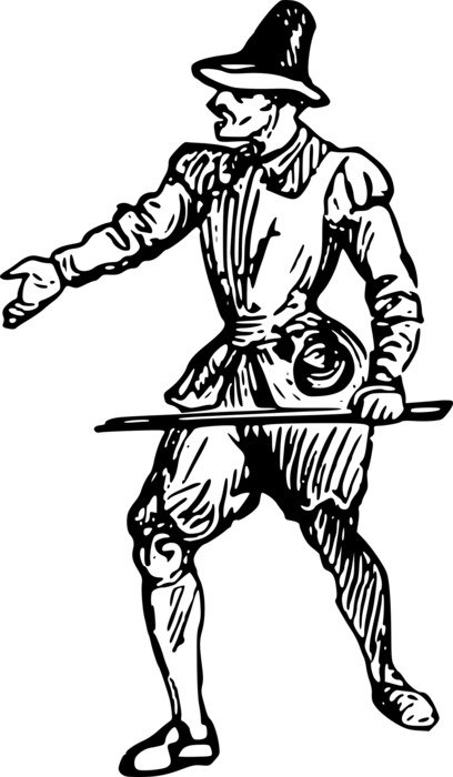 image of a man in a game pose