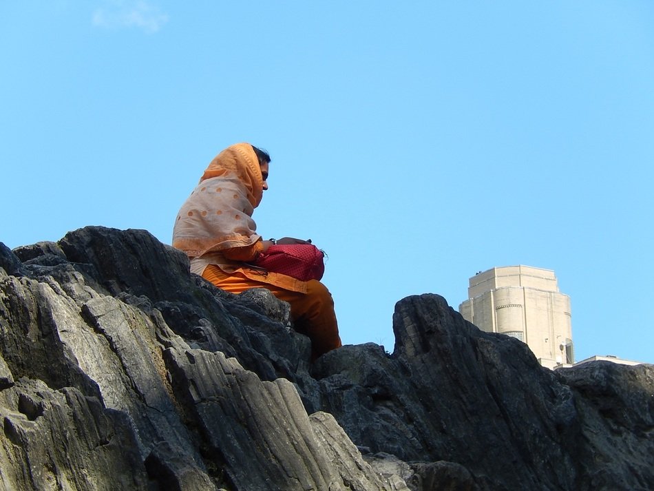 indian woman in Central Park