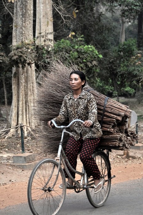 Woman on the Bike, Asia