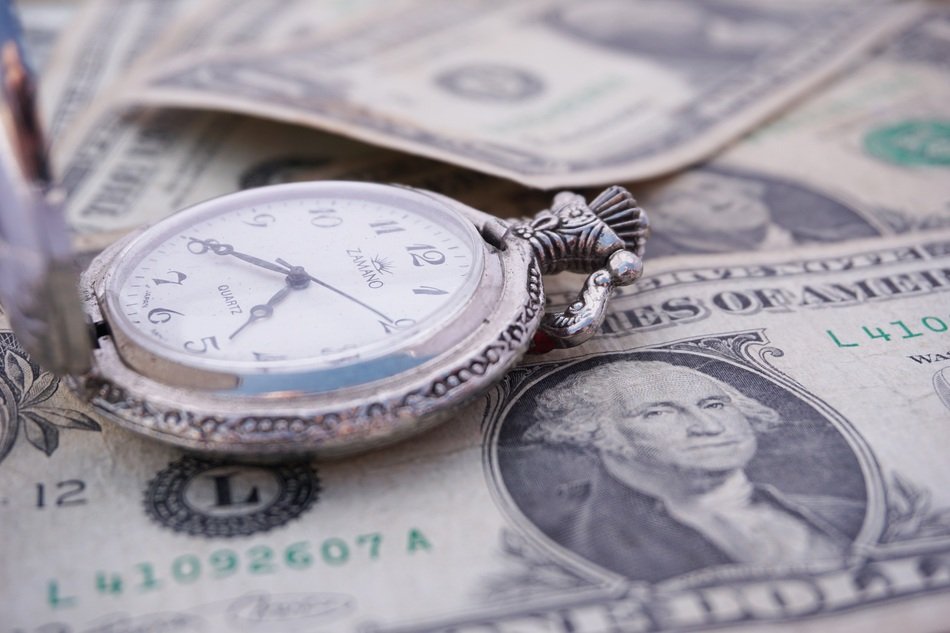 Stopwatch on the money