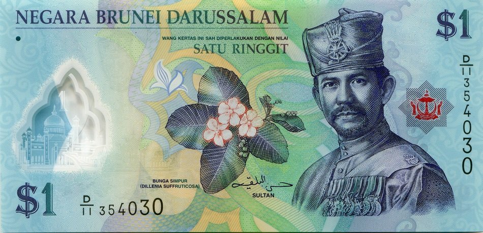 polymer banknote of Malaysian ringgit