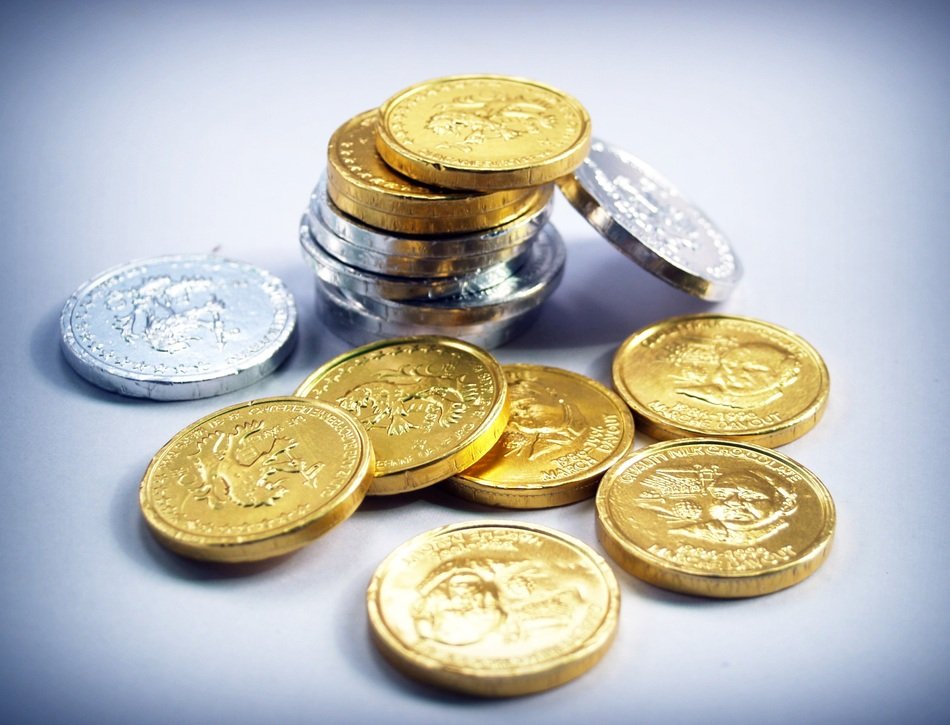 isolated coins